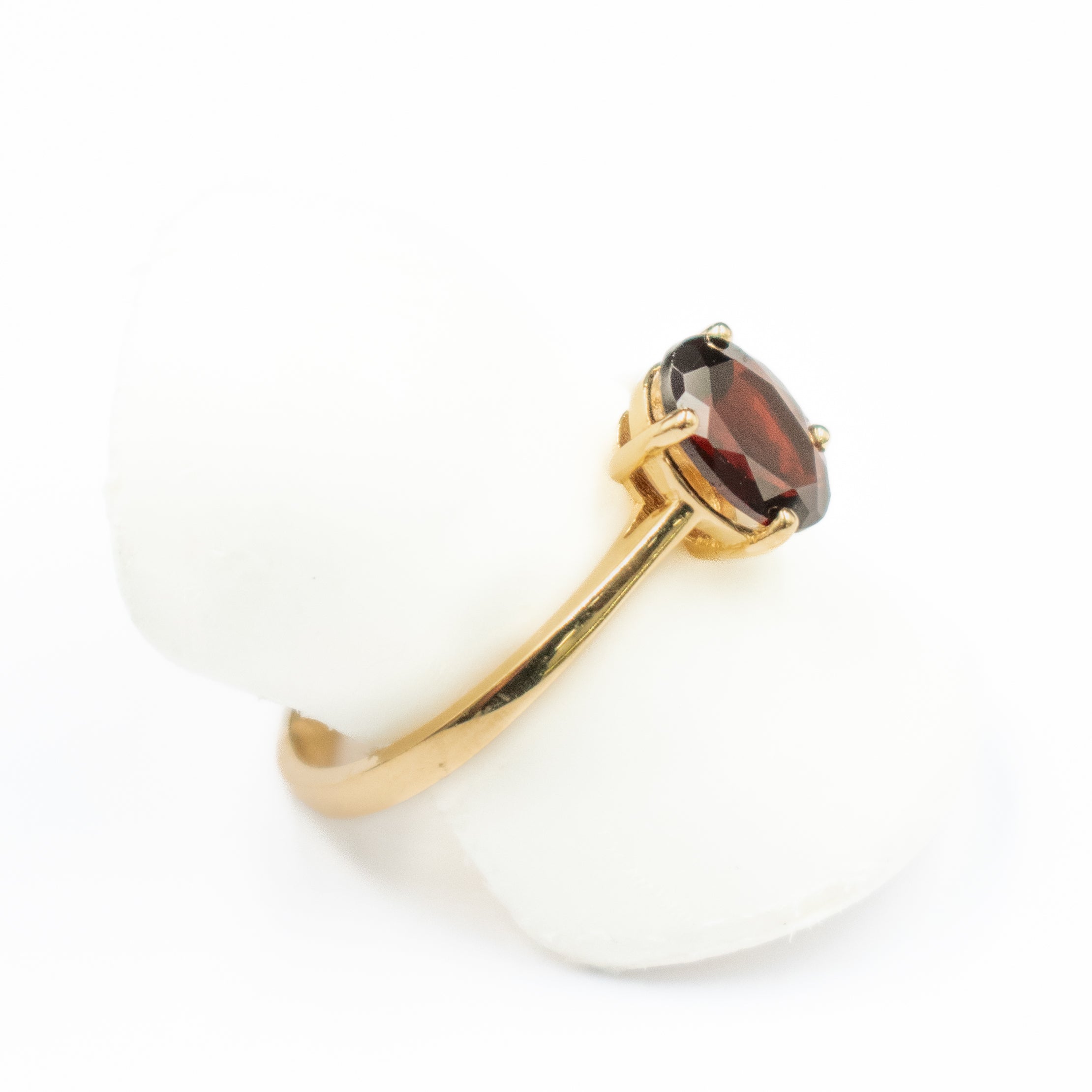 ANILLO CON PIEDRA ZIRCONIA ORO 14K