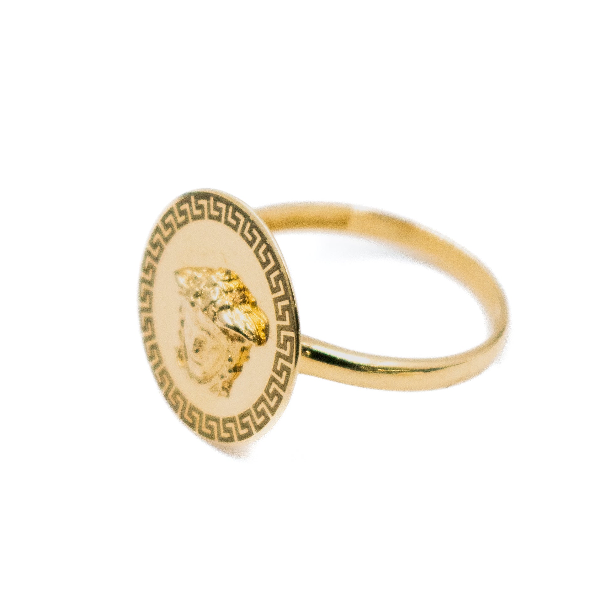 ANILLO DE MARCA DE DISEÑADOR ORO 14K