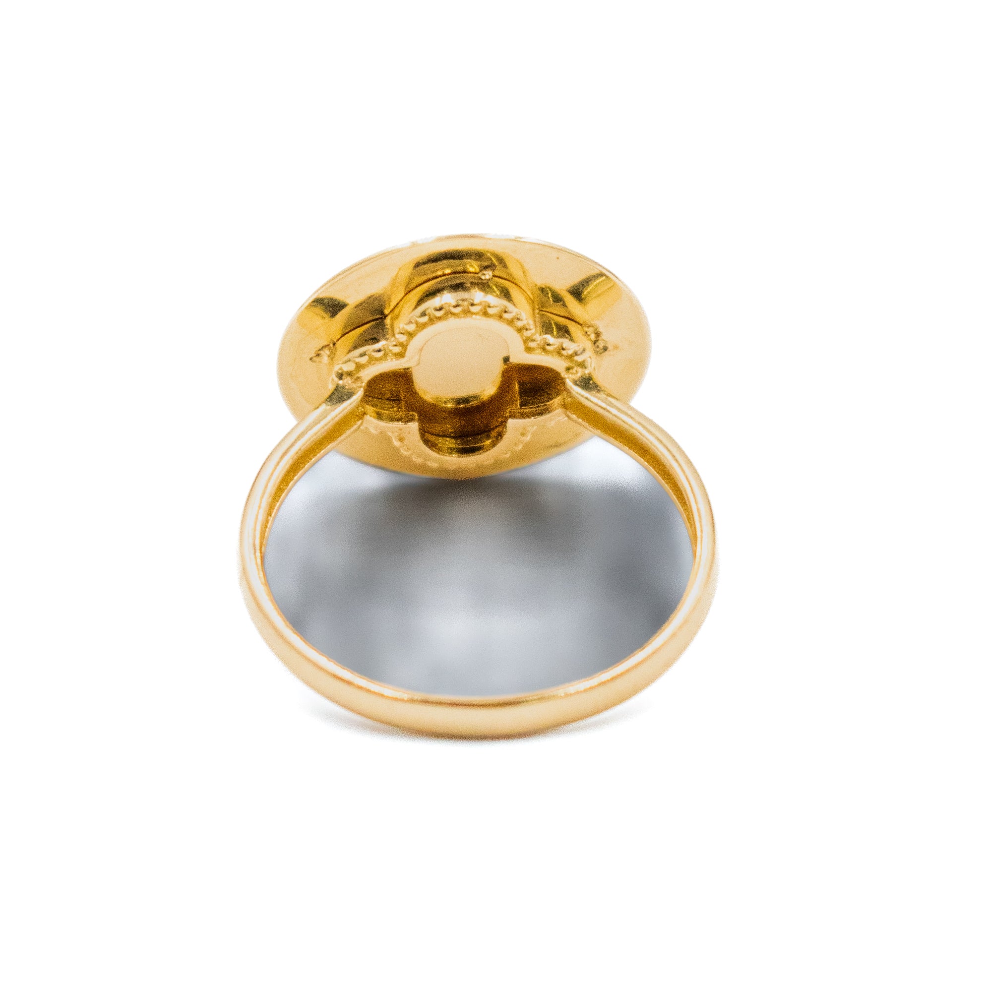 ANILLO DE MARCA DE DISEÑADOR ORO 14K